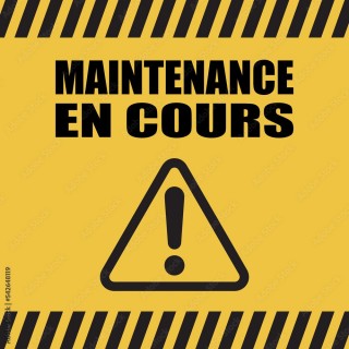 Image de l'actu 'MAINTENANCE EN COURS'